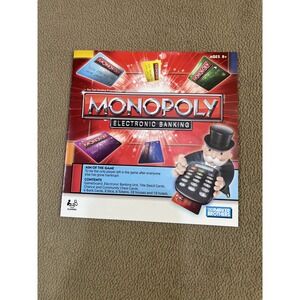2011 Monopoly‎ Electronic Banking Board Game Instruction Manual